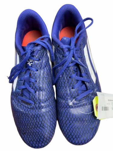 Adidas Soccer Cleats Size 8 Blue Snakeskin Pattern