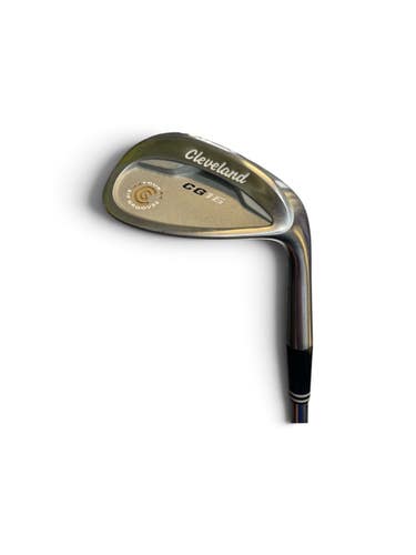 Used Cleveland CG16 CHROME ZIP GROOVE Golf Wedge Mens RH 52 Degree 11873-S000248680
