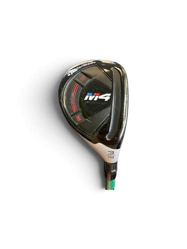 Used Taylormade M4 Mens Hybrid Club RH 3 Hybrid 11873-S000248696