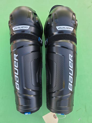 NEW Intermediate Bauer X Shin Pads 14"