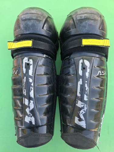 Junior CCM Tacks AS-V Shin Pads 12"