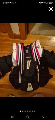 Large 2012 Reebok Premier 4 Goalie Chest Protector