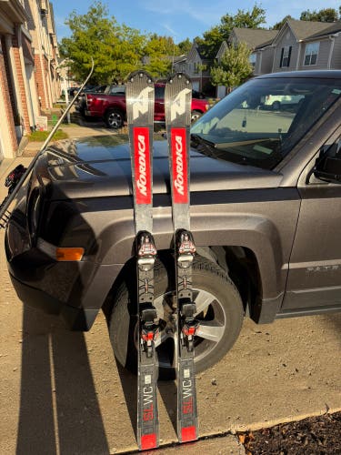 Nordica Dobermann SL WC 156cm
Race Skis + Marker Bindings