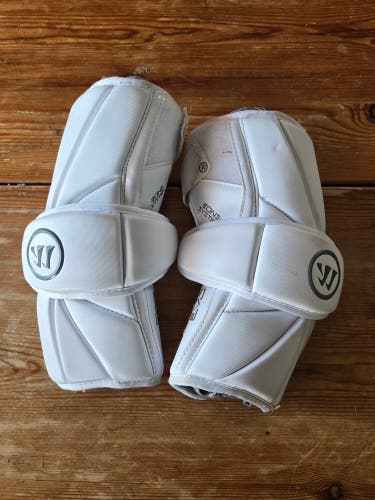 Used Warrior Evo Lacrosse Arm Pads