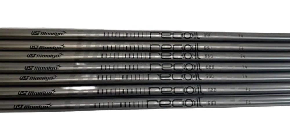 UST Mamiya Recoil 680 SC F4 Stiff .370 Graphite Iron Shafts - Set of 7