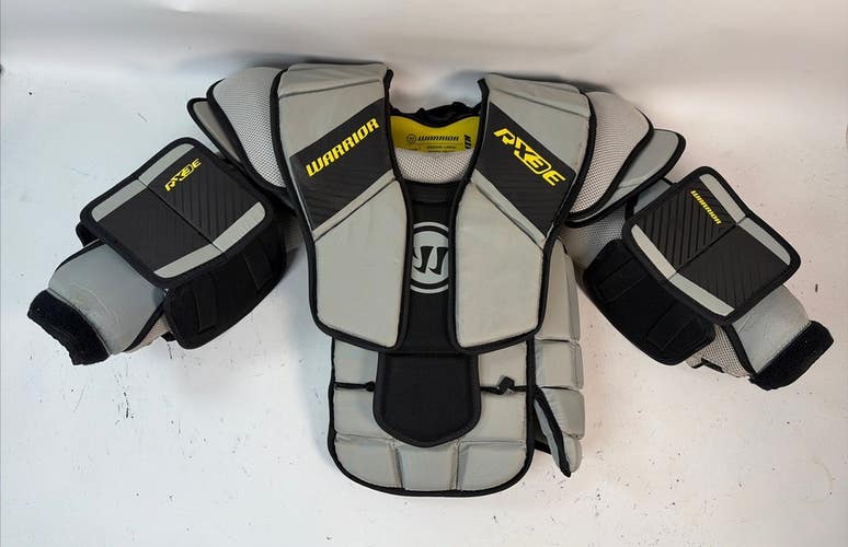 Warrior RX3E Hockey Goalie Chest Protector, INT Medium/Large