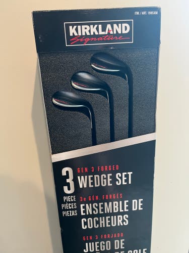 Kirkland Signature Gen 3 Forged Wedge Set 52° 56° 60° RH EXCELLENT Condition