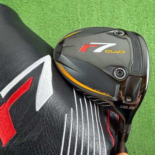 Taylormade R7 Quad Mini Driver 13.5 Chemical Reax 40g Senior A Flex 43.75