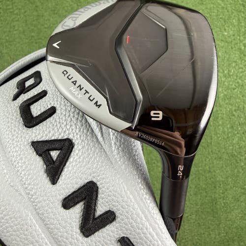 Callaway Quantum Max 9 Wood 24 Ventus Black 7-X Extra Stiff X Flex 41.25