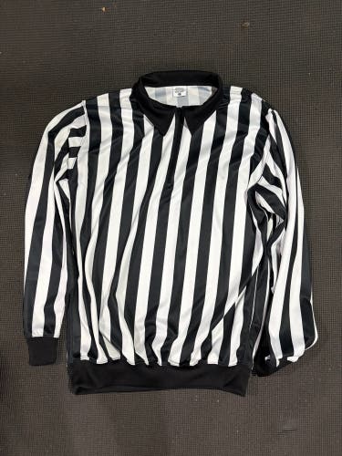 Zebra Club Pro Linesman Jersey Size 46, Mint Condition