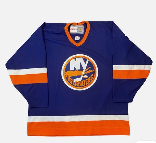 Blue XL Adult Unisex CCM New York islanders jersey
