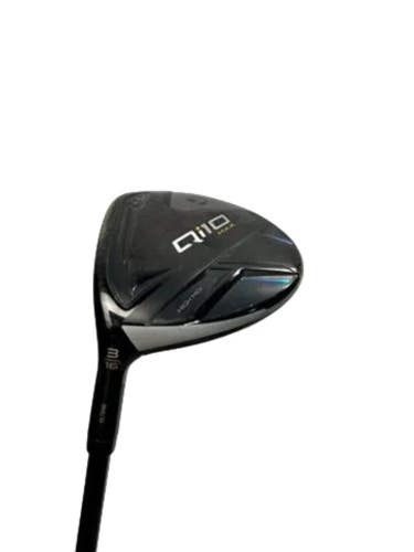 TaylorMade Qi10 Max 3-Wood 16 HZRDUS Black 70g 6.5 X-Stiff Left-Handed
