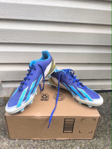 Blue Men's Size M 10.0 (W 11.0) Adidas XCrazyfast.3 Messi Series Cleats (Used)