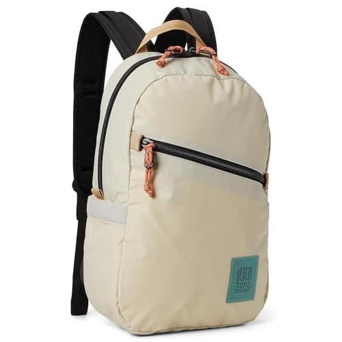 Topo Designs Light Pack Backpack Unisex OS Bone White Shoulder Strap Bag GBO3889