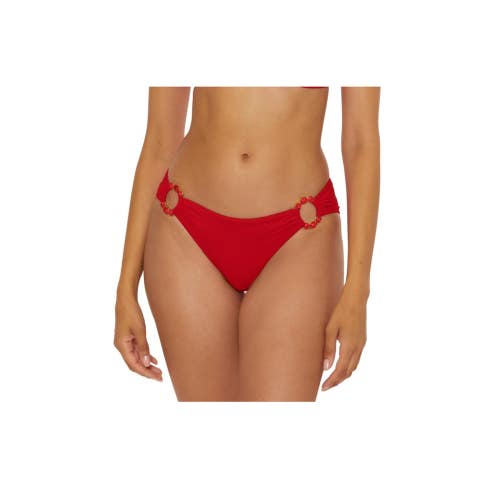 Becca Marble Canyon Bikini Bottoms Women's Medium Apple Swimwear Beach GBO3690