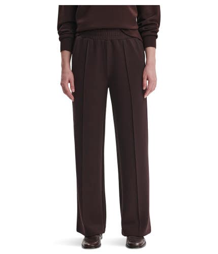 Varley The Wide Leg Pants Women's Medium Coffee Bean 30" Elastic Waist GBO3665