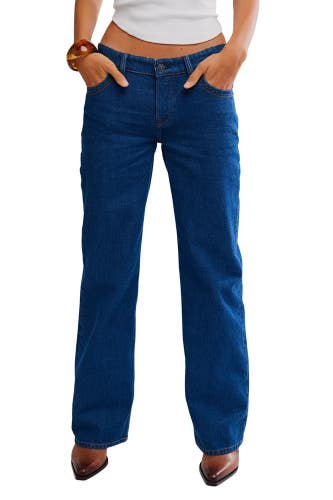 Free People We The Free Tennessee Boyfriend Jeans Women's 28 Rinse Denim GBO3778