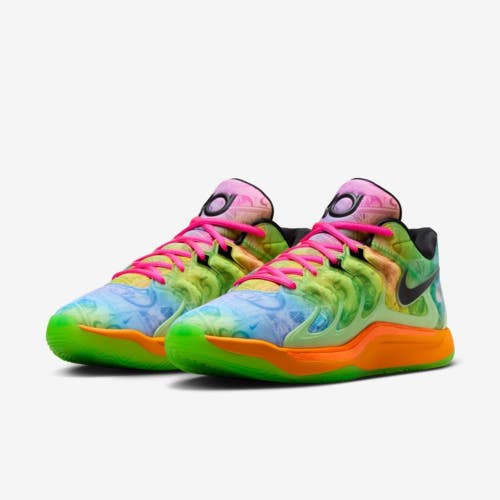 Nike KD17 HF1811-700 Sneakers Men's 9.5 Multi Athletic Basketball Shoes LIQ1837
