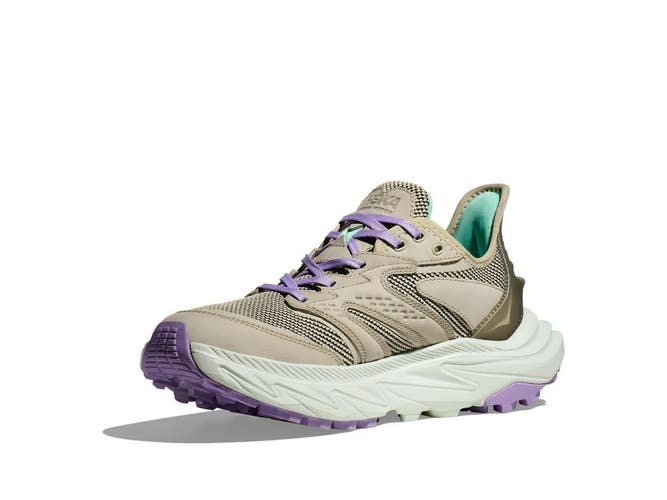 Hoka One One Anacapa 2 Freedom Women's US 11 Sesame Trail Running Shoes LIQ1900