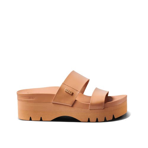 Reef Cushion Vista Higher CJ3663 Sandals Women's US 9 B Brown Slip On LIQ1793