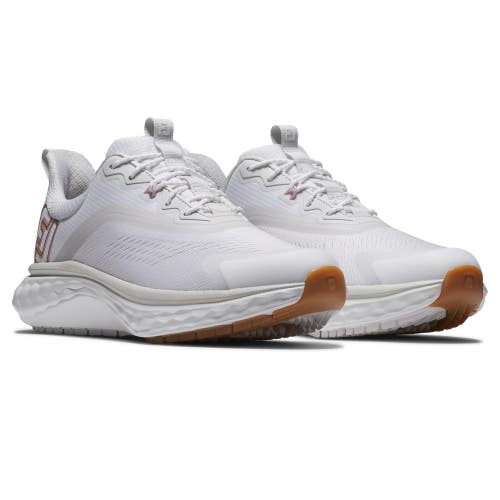 FootJoy Quantum 56990 Sneakers Women's US 9 White Spikeless Golf Shoes LIQ1802