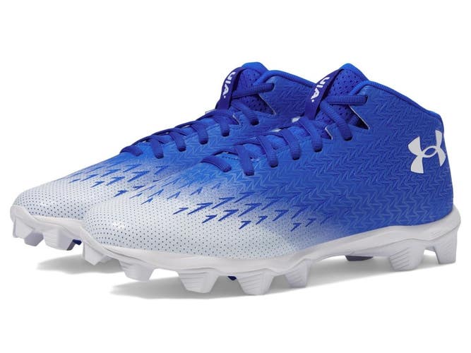 Under Armour Spotlight Fran RM 4.0 Men's 8.5 Team Royal Football Cleats Hawk3362