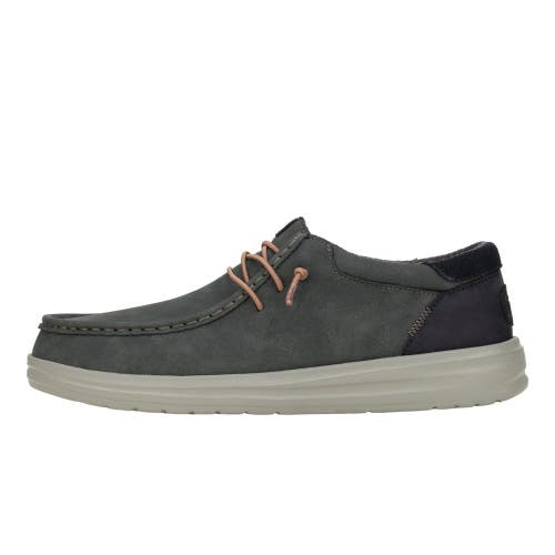 Hey Dude Paul 41024-0OA Men's US 13 M Black Oyster Moc Toe Casual Shoes LIQ1772
