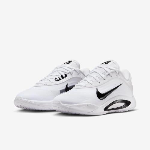 Nike A'One TB HQ8500-100 Sneakers Women 8.5 White Black Basketball Shoes SHOP807