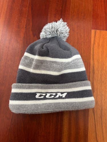 Gray Adult Unisex One Size Fits All CCM Beanie