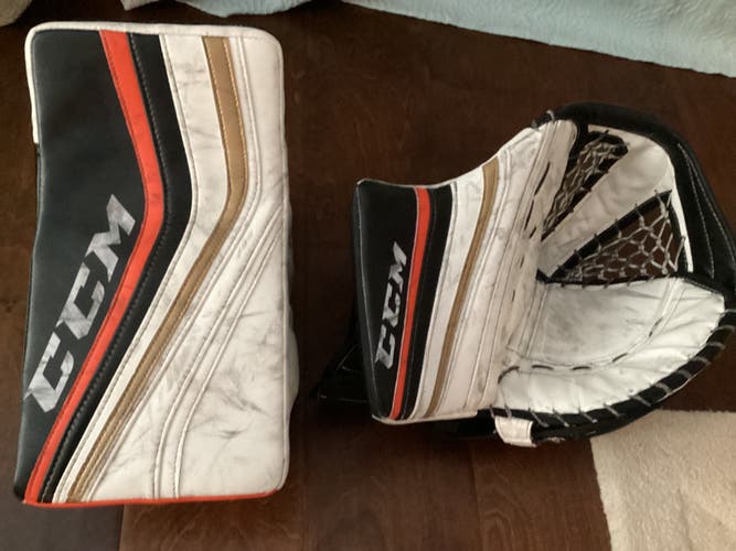 Frederick Andersen CCM Premier Pro NHL Glove Blocker