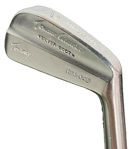 MacGregor Tourney Reg 945 Armour Silver Scot 2 Iron RH Stiff Steel Jumbo Grip