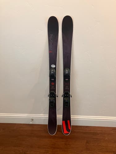 128cm Liberty Helix 84 Skis With Bindings (Used)