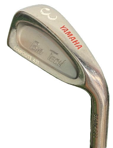 Yamaha Bio Tech Composite 431 3 Iron RH Bioflex Lite Senior Graphite 38" Nice