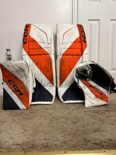 34" CCM EFlex 6 Regular Goalie Full Set (Used)