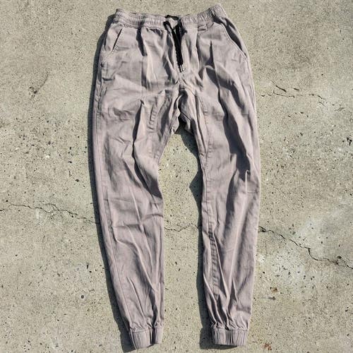 Zanerobe Sureshot Jogger Pants 32 Grey Streetwear Normcore Skater Drop Crotch