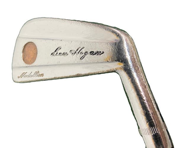 Ben Hogan Medallion 2 Iron RH Stiff Steel 39.5" Tour Wrap Grip Cracked Ferrule