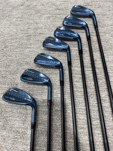NEW TaylorMade P790 ORBR 2023 Iron Set 4-PW KBS Tour FLT Oracle Red Bull