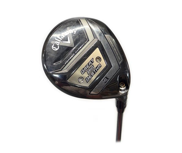 Callaway Great Big Bertha 23 15* 3 Fairway Wood Graphite Helium 5F3 Regular Flex