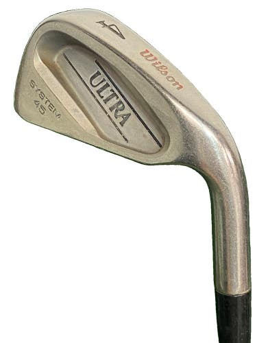 Wilson Ultra 45 4 Iron RH Firestick 3.5 Regular Steel 38.5" Nice Tour Wrap Grip