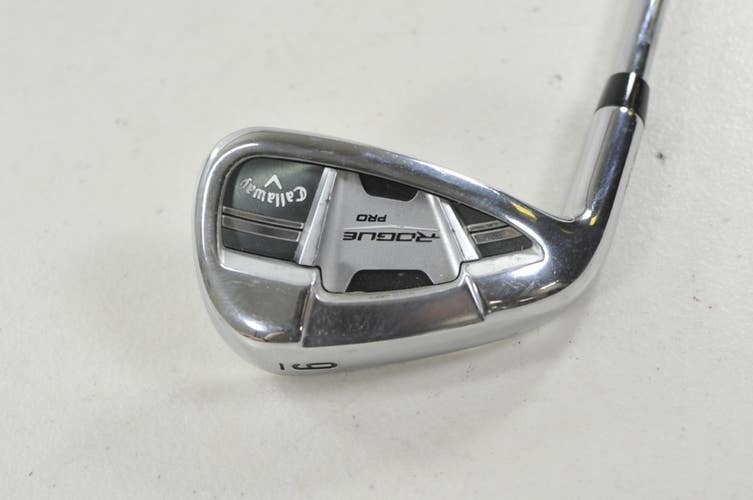 LEFT HAND Callaway Rogue Pro Single 9 Iron Stiff XP 105 ST15 S300 Steel # 221029