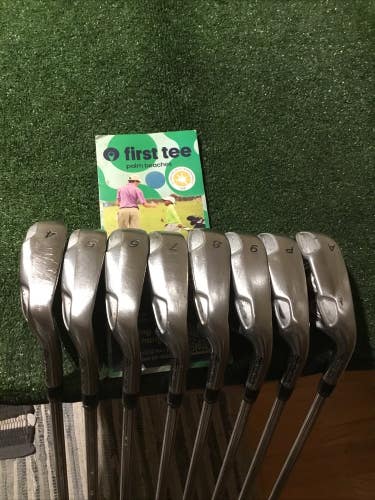 Taylormade Burner Plus Irons Set (4-PW-GW) Steel Shafts (STD +1/2)