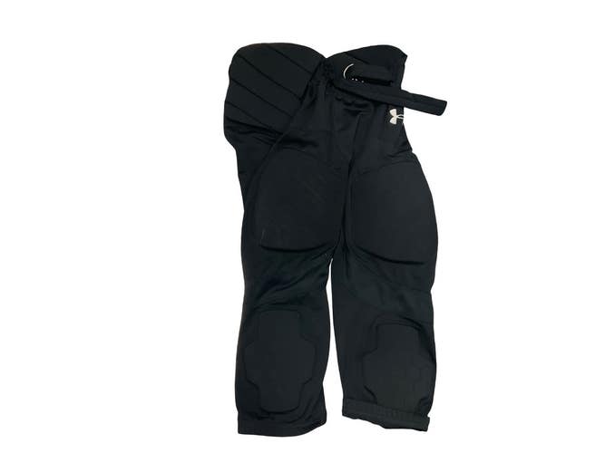Used Under Armour Youth FB Integrated Pants Black MD 11859-S000033757