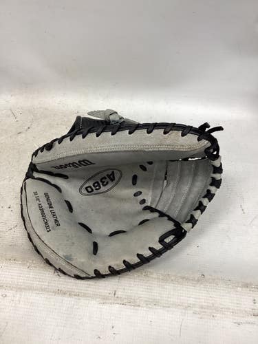 Used Wilson A360 BB/SB Catchers RH Throw Black 31 1/2" 11851-S000052678