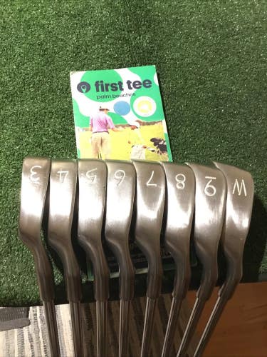 Ping Eye 2 Red Dot Irons Set (3-PW) Regular Microtaper Steel Shafts (-1/2) VGC