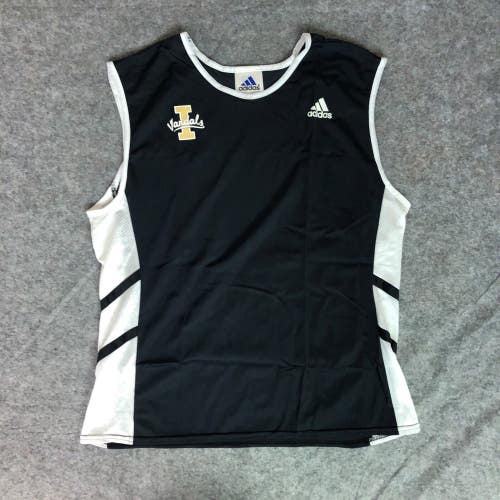 Vintage Idaho Vandals Womens Shirt Extra Large Adidas Black Tank NCAA Track A2