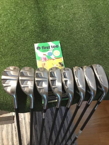 Cleveland Ladies Launcher XL Halo Irons Set (5-PW-GW-SW) Cypher Forty Graphite