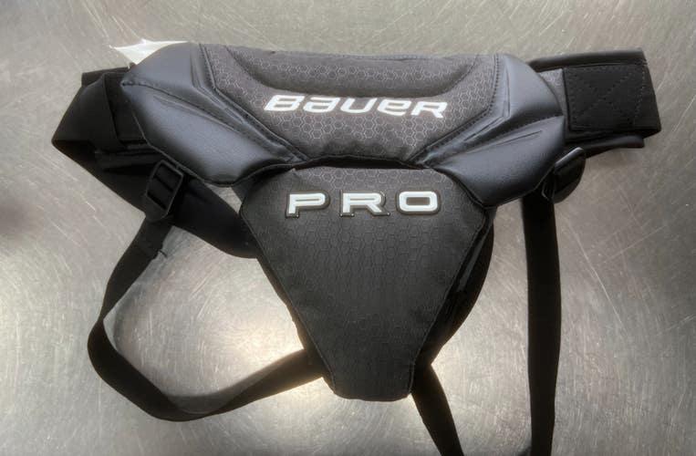 Used Bauer PRO JOCK GIRDLE Senior Pant Black Senior 11497-S000161688