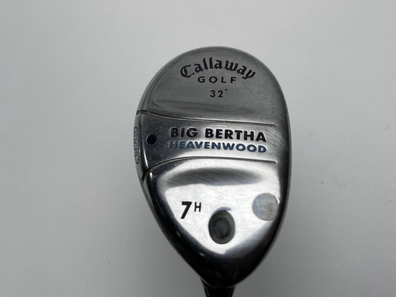 Callaway Big Bertha Heavenwood 7 Hybrid 32* Big Bertha Gems 55 Ladies RH