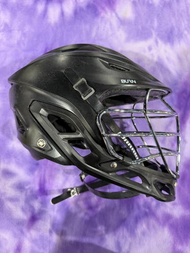 Black Adult Warrior Burn Helmet (Used)