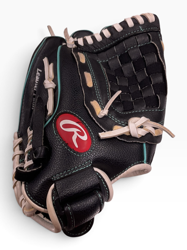 Used Rawlings FASTPITCH SOFTBALL BB/SB Glove RH Throw Black 11 1/2" 11847-S000039113